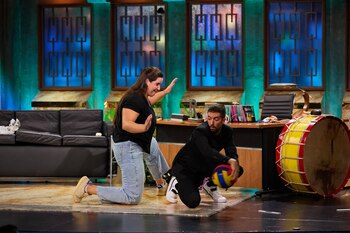 Paula Leitón en 'La Revuelta'