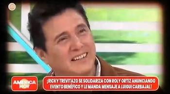 Ricky Trevitazo critica a Luigui Carbajal por no acercarse a Roly Ortiz tras amputación. Captura: América Hoy.