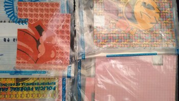 Algunos de los troqueles de