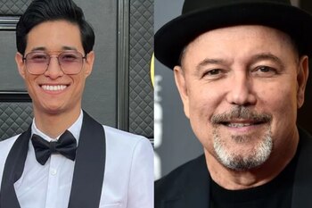 Tony Sucar felicita a Rubén Blades y continúa optimista. (Foto: Instagram/ Getty Images)