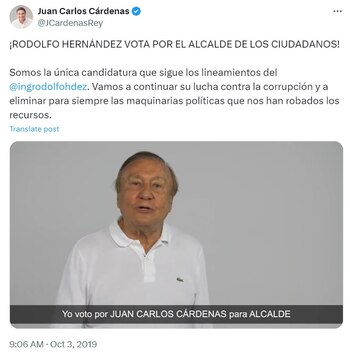 Trino de Juan Carlos Cárdenas
