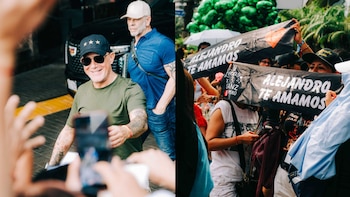 Alejandro Sanz llegó a Perú