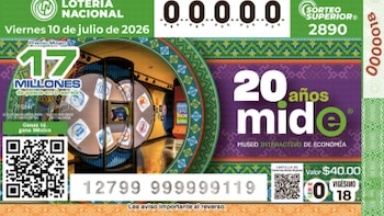 Sorteo Superior 2890: Resultados viernes 10 de julio del 2026 de la Lotería Nacional