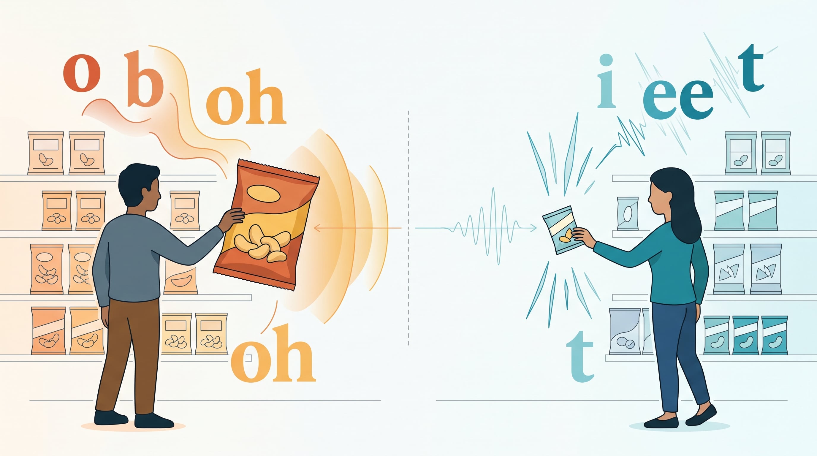 La influencia del sonido de la marca sobre la llenura esperada se mantuvo tanto en productos saludables como la avena como en opciones como las papas fritas (Imagen Ilustrativa Infobae)