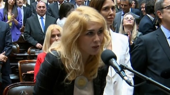 Lilia Lemoine asumió como diputada