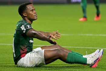 El colombiano fue una de las figuras para el cuadro paulista-crédito Nelson Almeida/AFP