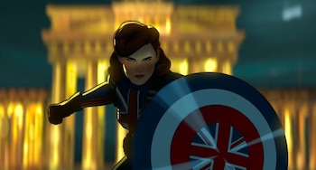 Captain Carter también apareció en 'What If...?'. (Captura de video)