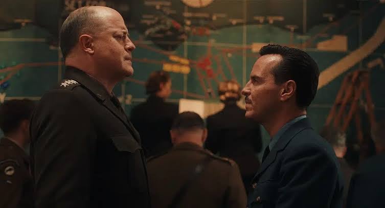 Brendan Fraser y Andrew Scott en 'Tiempo de victoria'