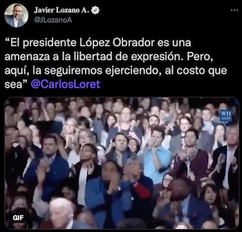 Javier Lozano citó a Loret