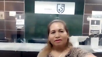 Ceci Flores acudió a las