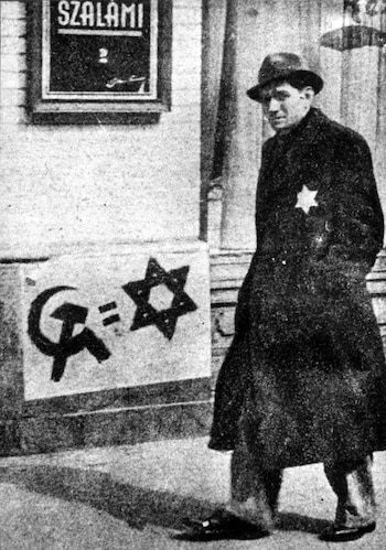 Judío con la estrella de