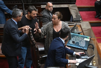 Cecilia Moreau, Juan Grabois, Martín