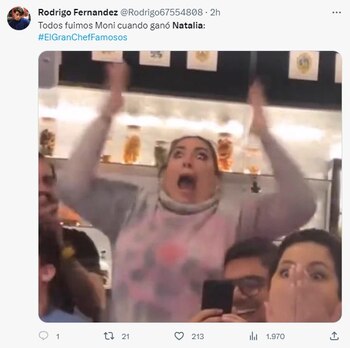 La reacción de los cibernautas