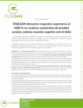 Pequeños ganaderos advierten que el