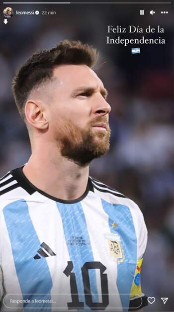 La foto que Lionel eligió