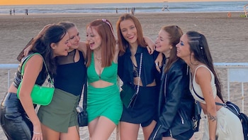 video viral, Joacos, Tinchos, amigas, verano Mar del Plata