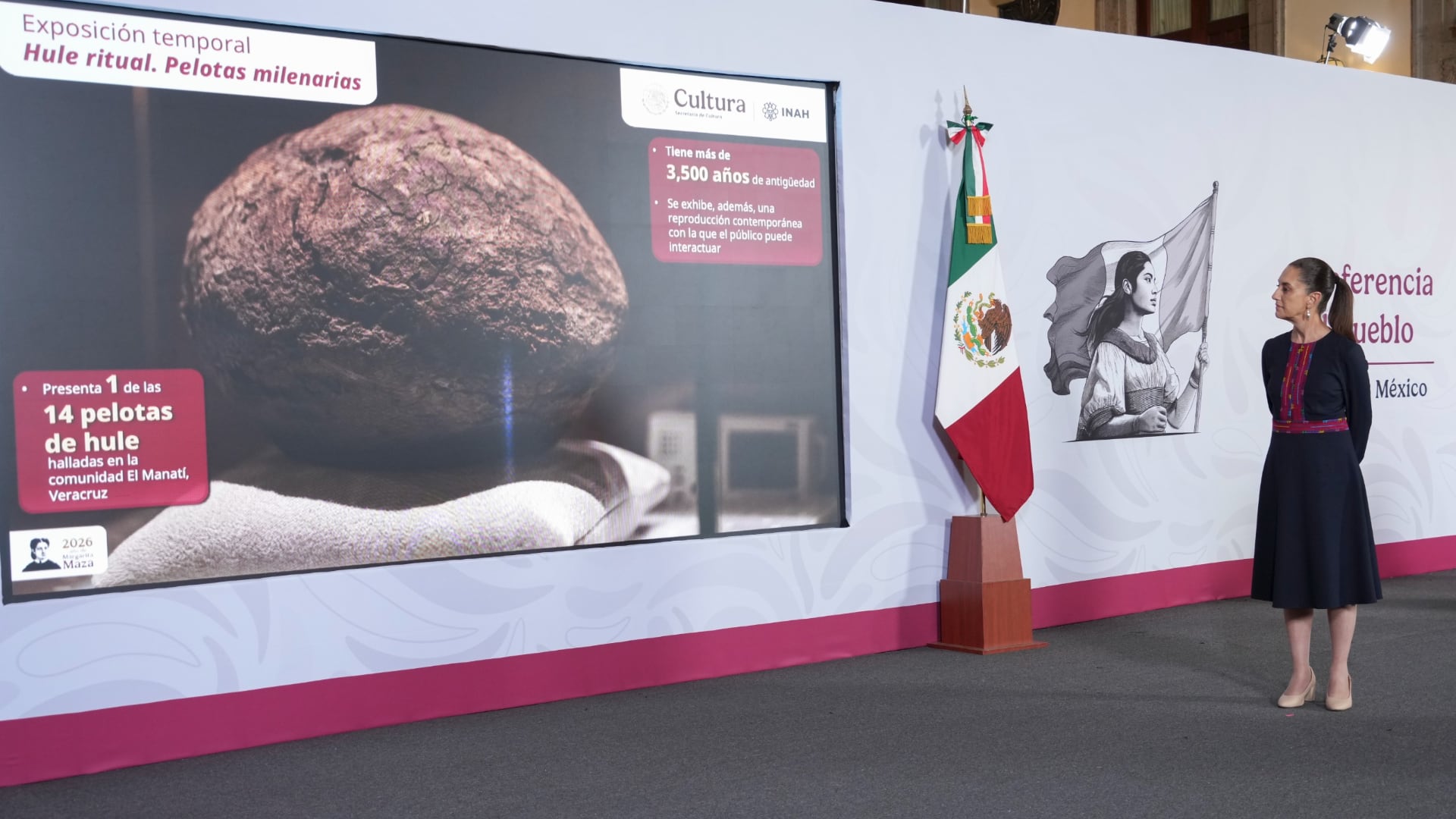 Italia devolvió un gran lote de piezas arqueológicas y fósiles precolombinos a México