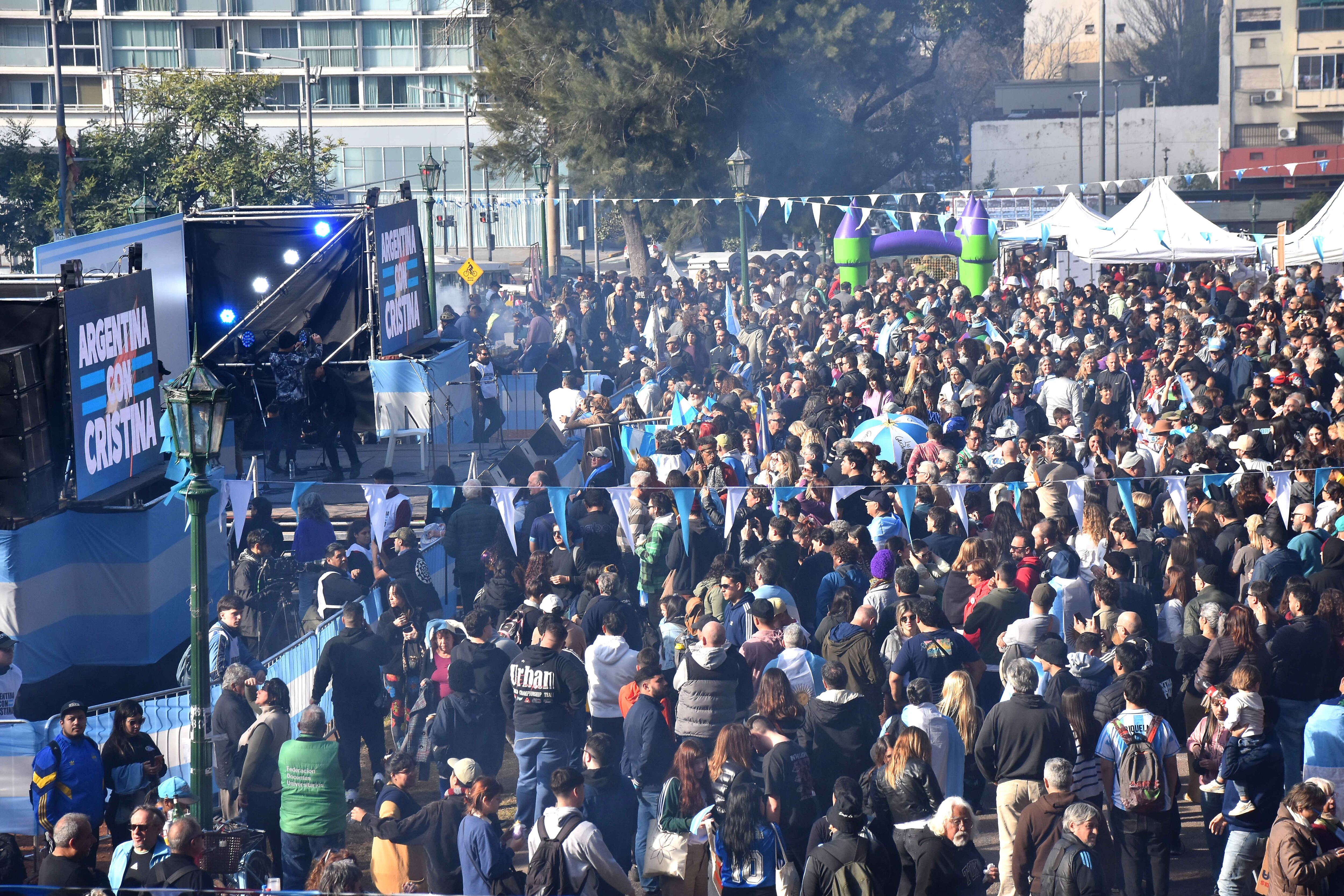 El evento para la militancia este 9 de Julio se organiza en el Parque Lezama