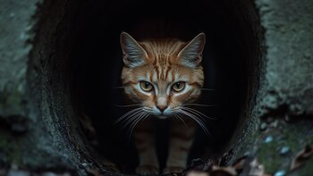 La aguda percepción visual de los gatos permite detectar el más leve movimiento en condiciones de escasa luz (Imagen Ilustrativa Infobae)