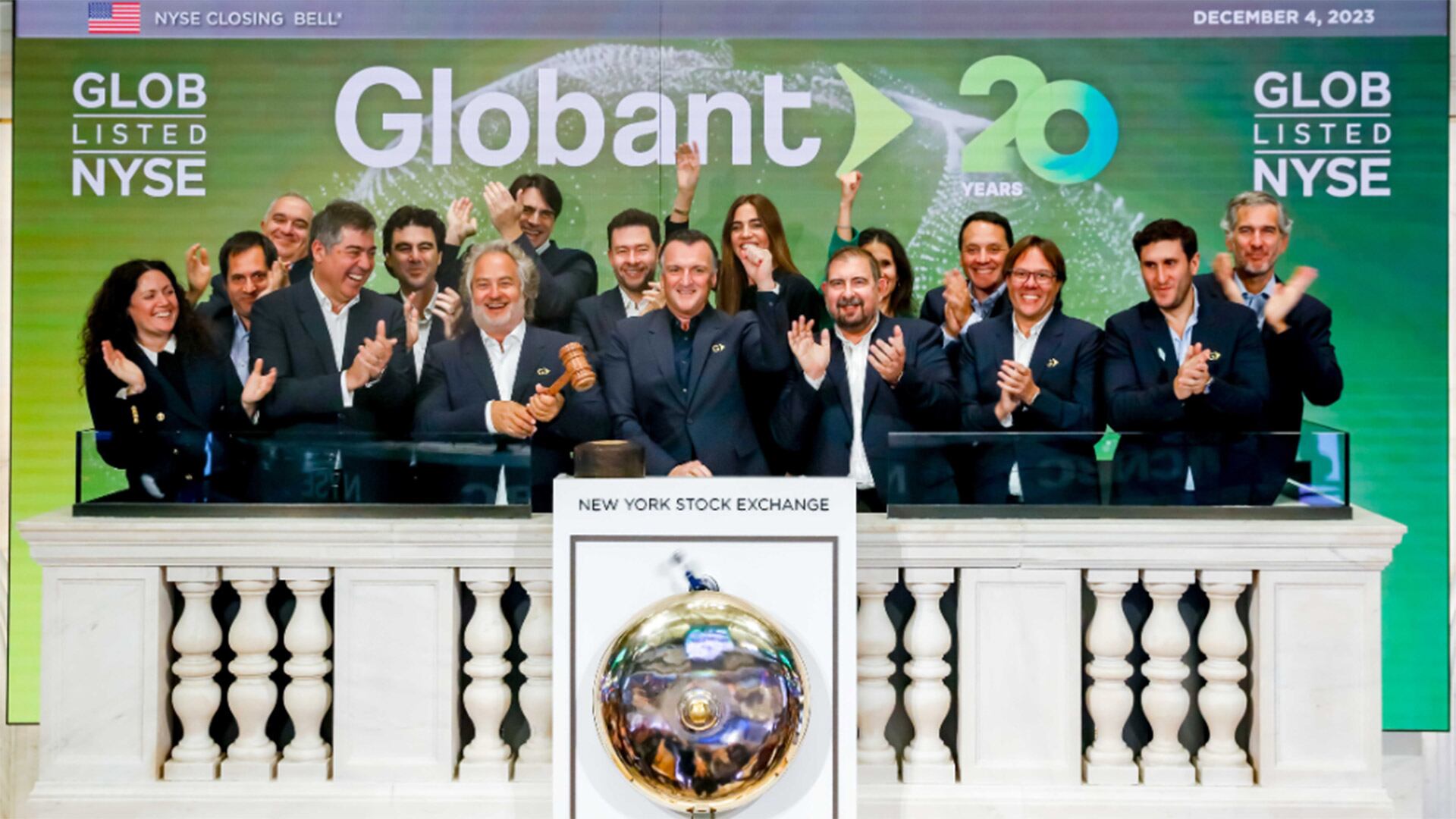 El año pasado, los principales ejecutivos de la compañía celebraron en Wall Street los 20 años de cotización en el NYSE