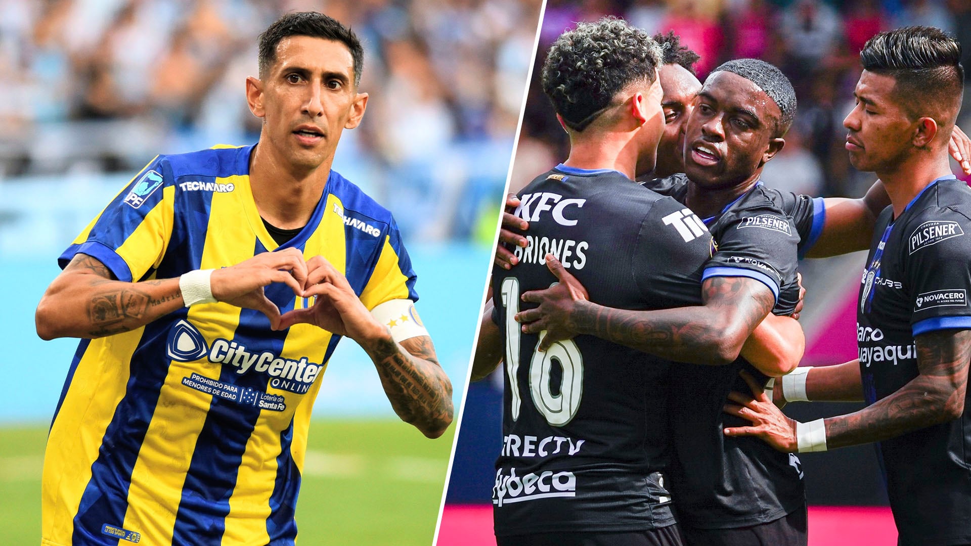Rosario Central, con Ángel Di María, recibirá en el Gigante de Arroyito a Independiente del Valle