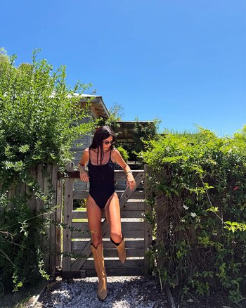 Zaira Nara eligió un diseño