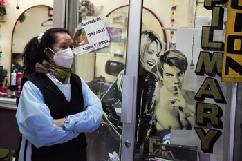 La dueña de un salón