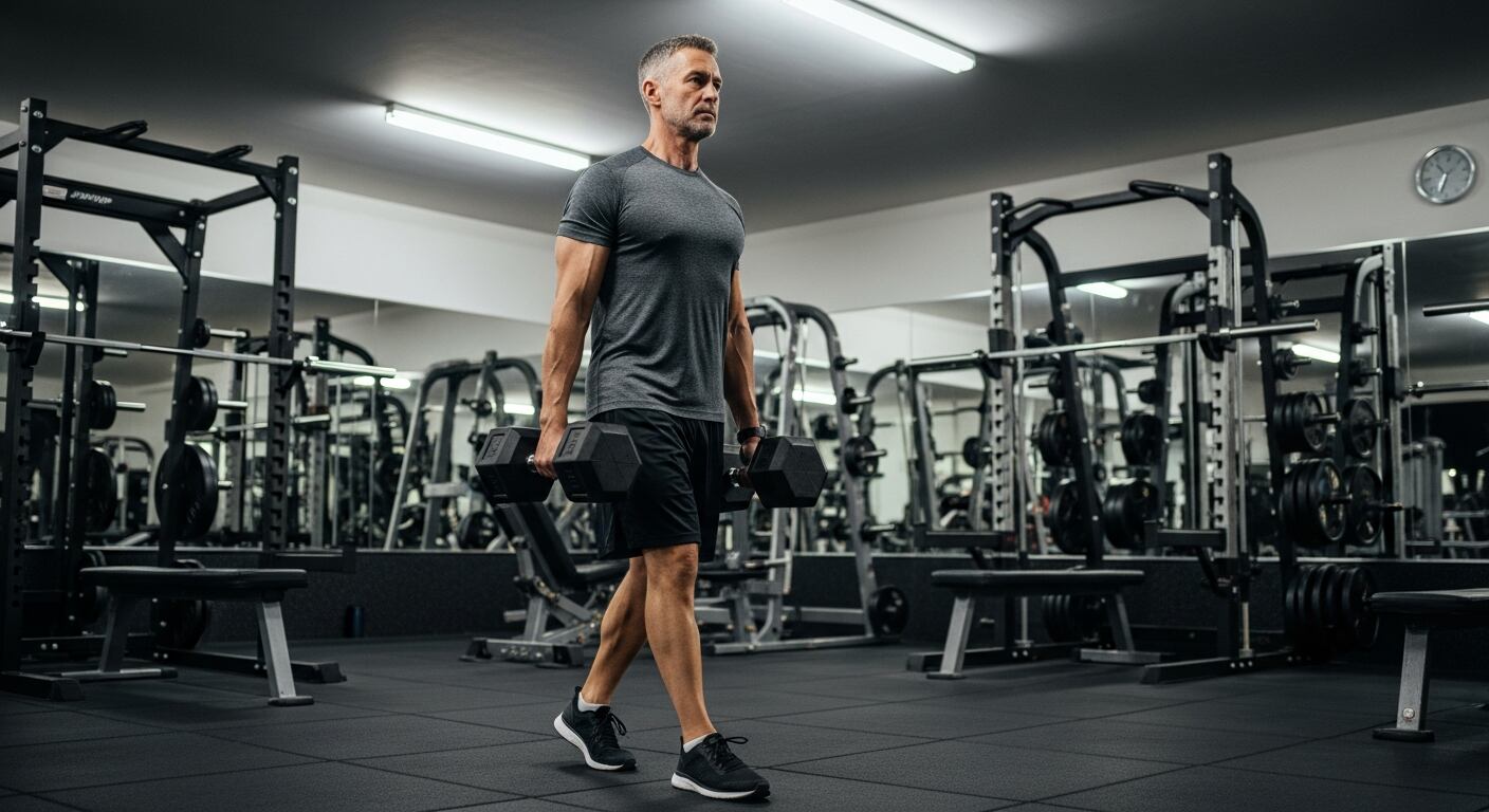 El entrenamiento de fuerza se posiciona como la clave para mejorar la calidad del sueño en personas mayores de 50 años. (Imagen Ilustrativa Infobae)