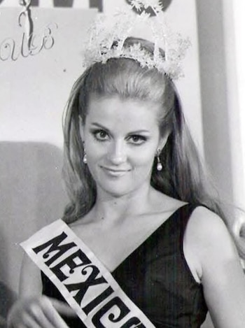 Gloria Hernández fue coronada Señorita México 1969, representando al estado de Guanajuato en la máxima competencia nacional de belleza (Archivo)