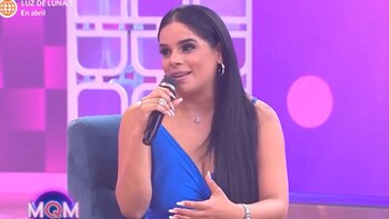 Giuliana Rengifo afectada por las