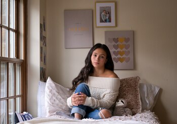 Grace Fischer, de 18 años,