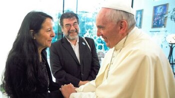 El encuentro con el Papa