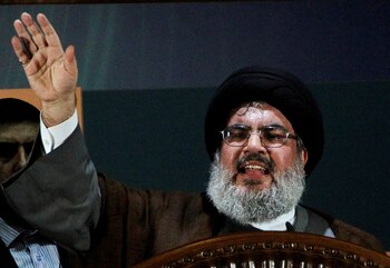 El líder del Hezbollah libanés