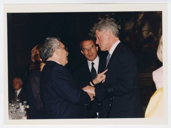 Gabriel García Márquez con Bill