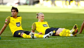 Erling Haaland estuvo en el Borussia Dortmund hasta el último verano (Foto: REUTERS)