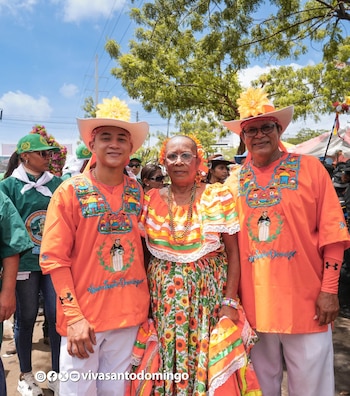 Miles de personas participaron en Managua en el inicio de diez días de celebraciones religiosas y culturales de Santo Domingo de Guzmán. (Foto cortesía Viva Santo Domingo)