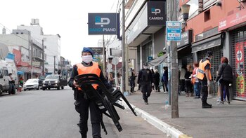 Bancos de san Justo coronavirus jubilados cobro
