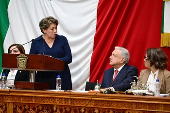 Delfina Gómez rindió protesta como