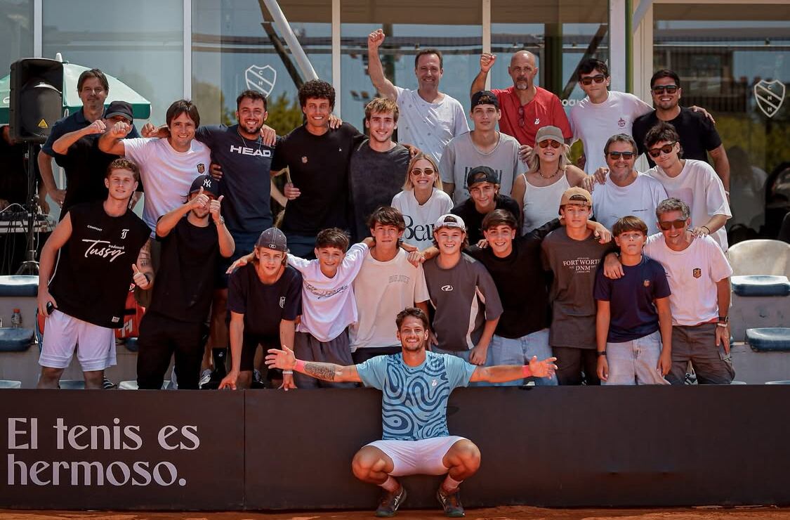 Guido Justo debutará en la clasificación de Us Open frente al francés Hugo Gaston (Crédito: AAT)