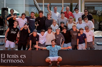 Guido Justo debutará en la clasificación de Us Open frente al francés Hugo Gaston (Crédito: AAT)