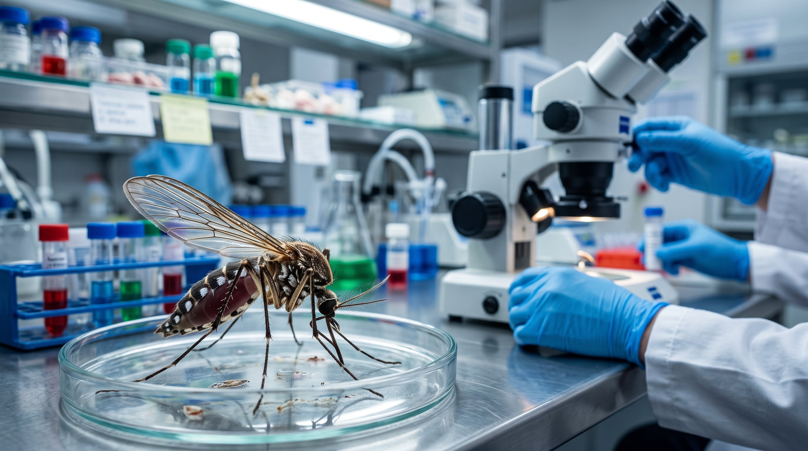 Las autoridades sanitarias reportaron ocho contagios desde julio de 2026 en el barrio de Schwanheim y analizan si mosquitos llegados en aviones iniciaron la transmisión (Imagen Ilustrativa Infobae)