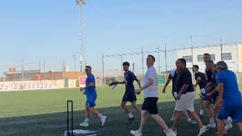 El terremoto de Granada sorprende a los jugadores del Arenas de Armilla en un entrenamiento: “Quita, que llamo a mi mujer”
