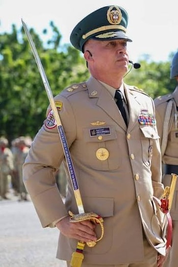 Carlos Carrasquilla asumió como jefe de Estado Mayor Conjunto de las Fuerzas Militares y quedó segundo en la línea de mando - crédito Ejército Nacional