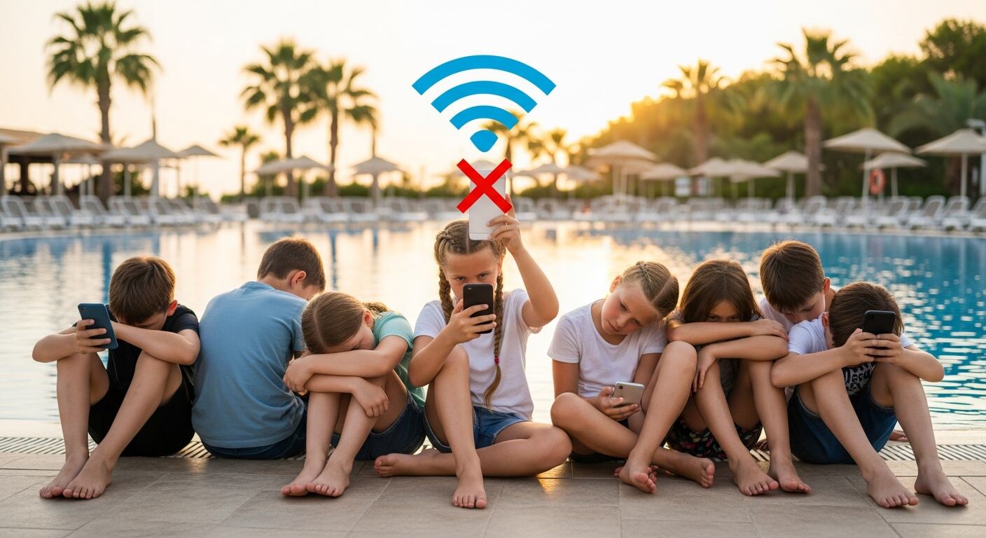 La Generación WiFi es el término utilizado para describir a niños y adolescentes que han crecido con acceso constante a dispositivos conectados y a Internet, y cuya vida cotidiana y social está profundamente marcada por la conexión digital - (Imagen Ilustrativa Infobae)