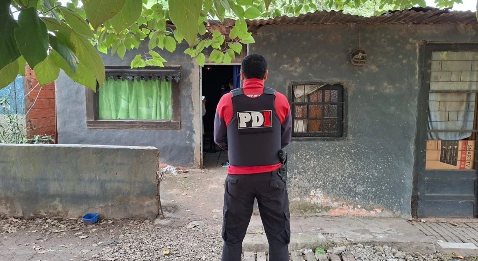 Este sábado a la mañana, se realizaron tres allanamientos en San Lorenzo y Fray Luis Beltrán (Gentileza: El Litoral)