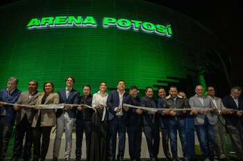 Arena Potosí abrió sus puertas.