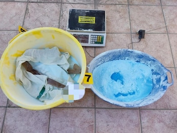 Al interior del inmueble se