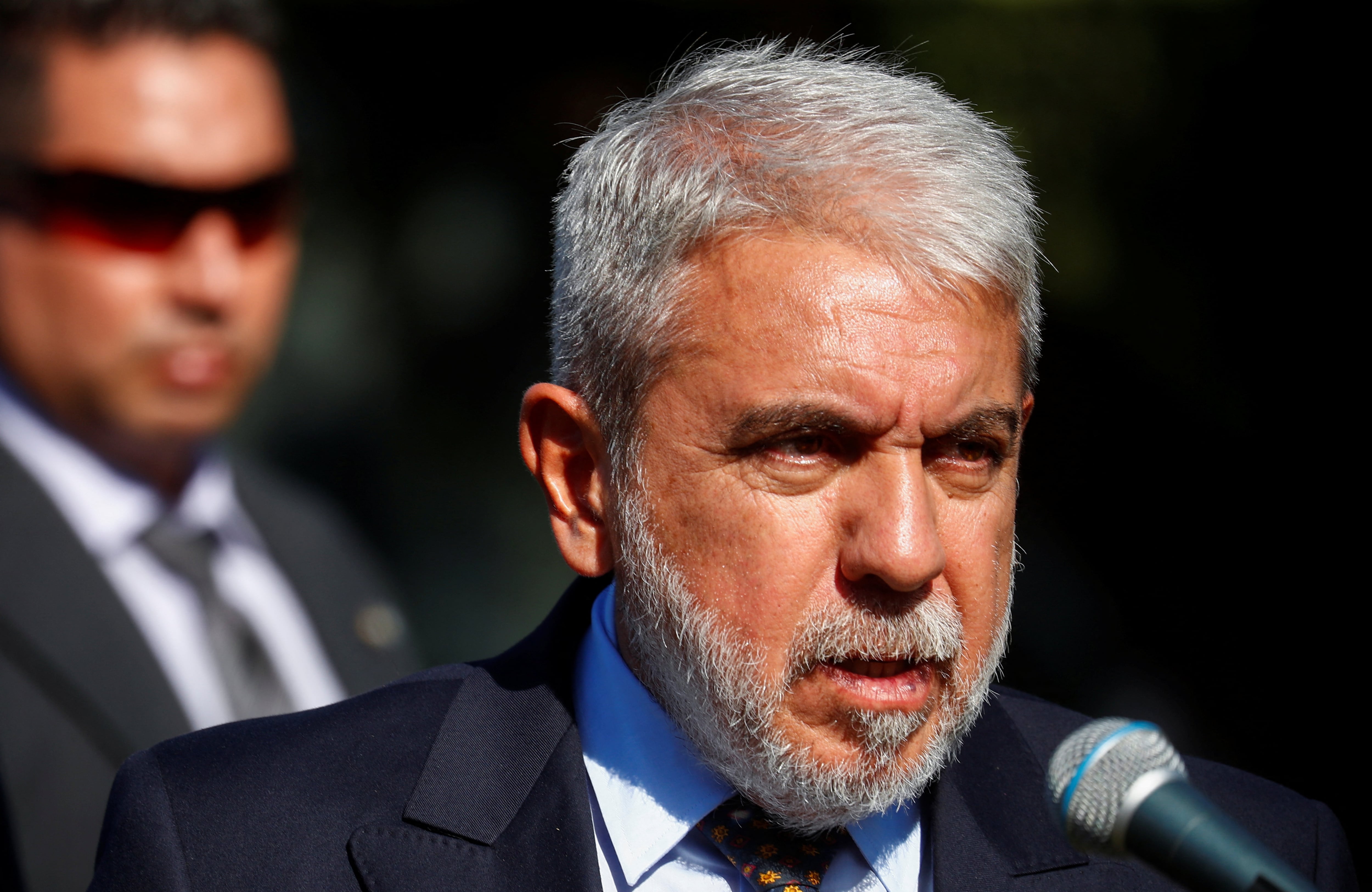 Aníbal Fernández cuestionó a Máximo Kirchner y a La Cámpora por el armado de las listas electorales (REUTERS/Agustin Marcarian)