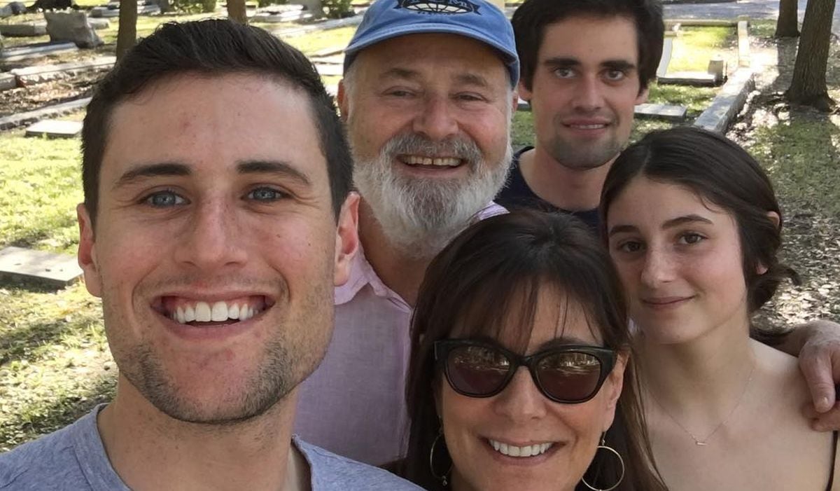 La familia Reiner retratada años antes de la tragedia