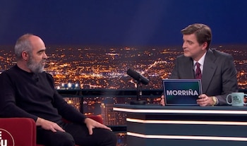 Luis Tosar en el programa